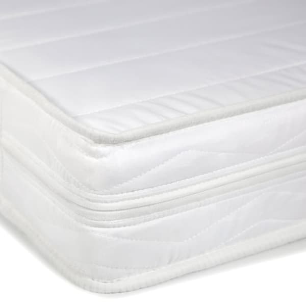 Hemseng med Madras, 207.5x110x219.5 cm, Hvid og Pink