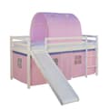 Miniatyrbillede 9 af 11: Hemseng med Madras, 207.5x110x219.5 cm, Hvid og Pink