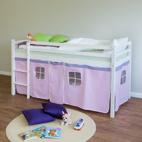 Loft Seng, 90x200 cm, Pink