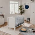 Miniatyrbild 7 av 11: Babysäng, Home, 70x140 cm, Vit