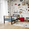 Miniatyrbild 8 av 11: Säng för Pojkar, Säng för Flickor, Montessori Barnmöbler, Låg Barnsäng, Dagbädd för Barn, Barnsäng i Massivt Trä, Montessori Stil Säng