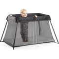 Miniatyrbild 2 av 10: BabyBjörn Travel Crib Light resesäng med lakan, Svart/Bomull, Vit