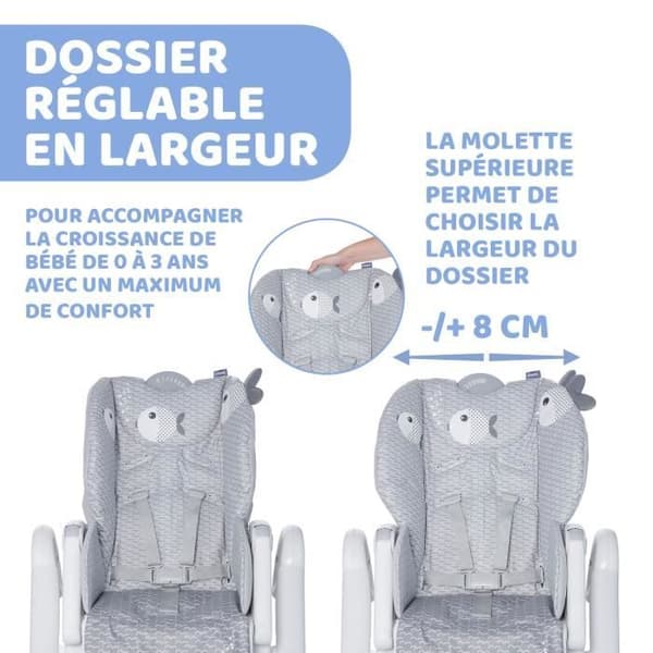CHICCO - Polly 2 Start Dots barnstol