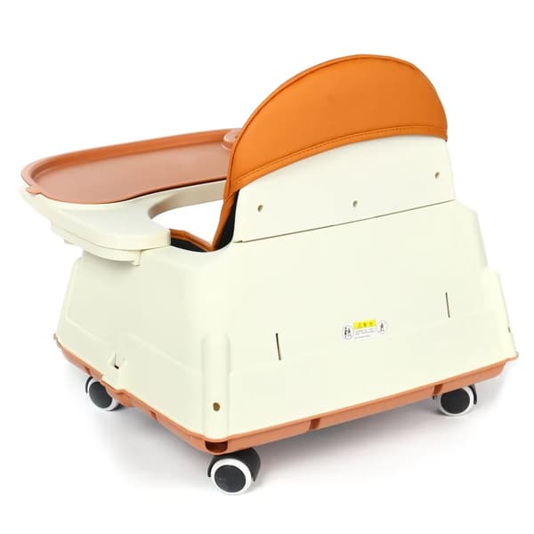 Syöttötuoli Syöttötuoli Syöttötuoli Vauvantuoli Kasvava Combi High Chair Korkeus säädettävä selkänoja ja taitettava, kahvi