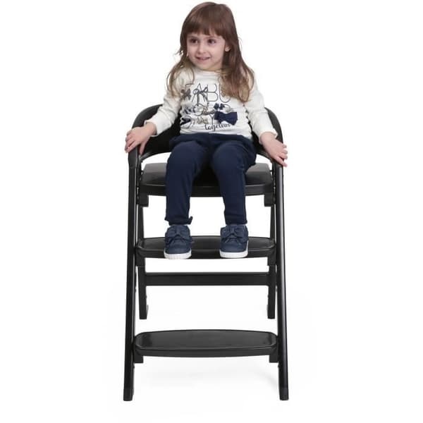 CHICCO Crescendo Lite utvecklande barnstol - Kairo kol - Svart - 8,25 Kg - Upp till 99 år