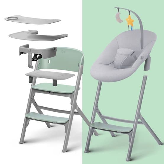 Spisestuestol - Livy + Babysitter Calmee Olive Green