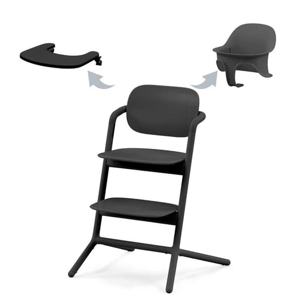 Cybex Lemo2 3 In 1 Set Kotikorkea Tuoli Hopeinen