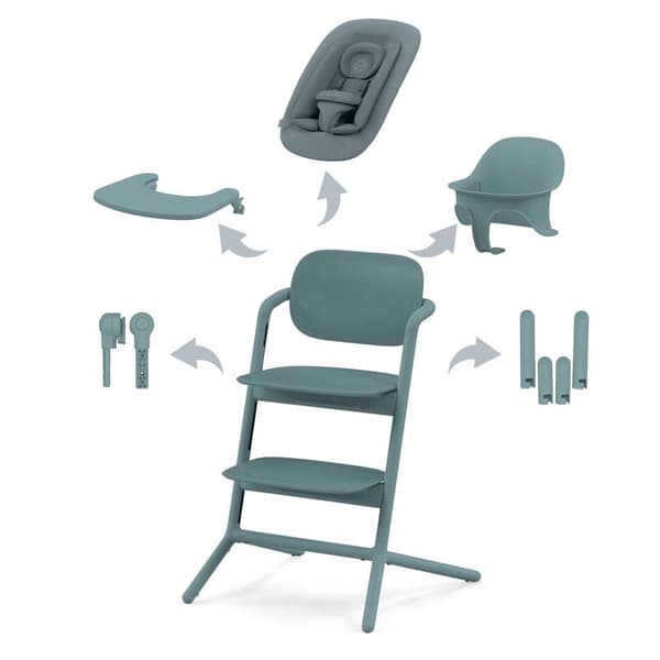 Cybex Lemo2 4 In 1 Kotikorkea Tuoli Hopeinen