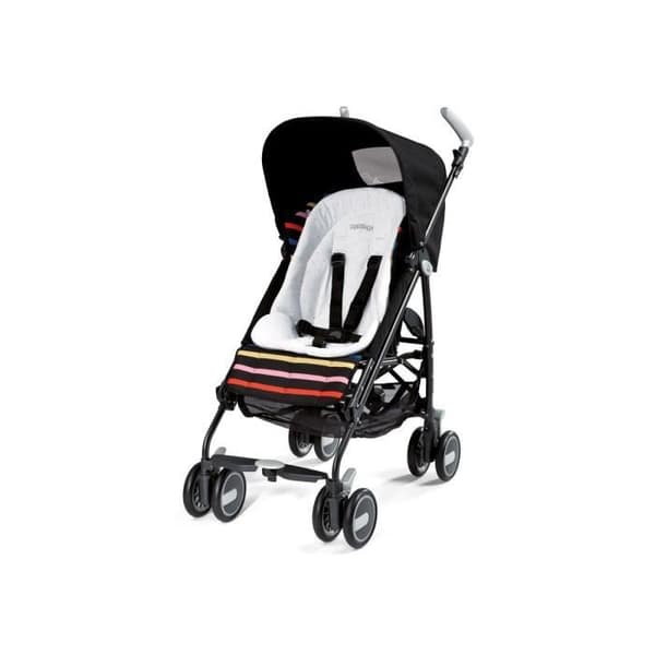 PEG PEREGO Babykudde Vadderad reducerkudde för barnstol och barnvagn - Vit