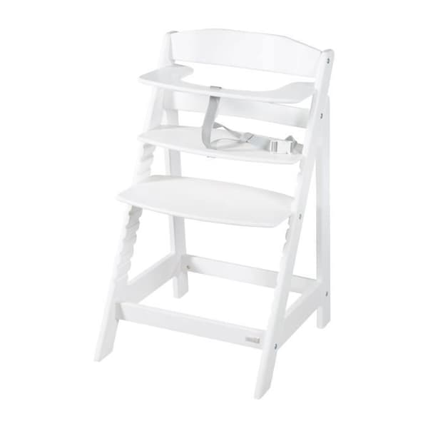 ROBA Sit Up Flex Convertible Barnstol - Användbar upp till tonårsstol - White Wood