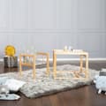 Miniatyrbild 5 av 6: Barnstol - ROBA - Little Stars - Justerbar - Naturträ - Grå / Vit