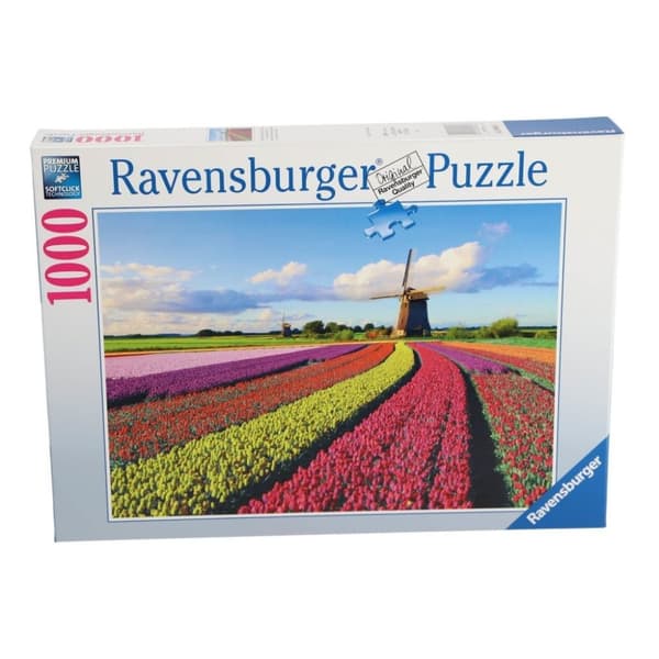 Ravensburger puslespil hollandsk vindmølle 1000 brikker