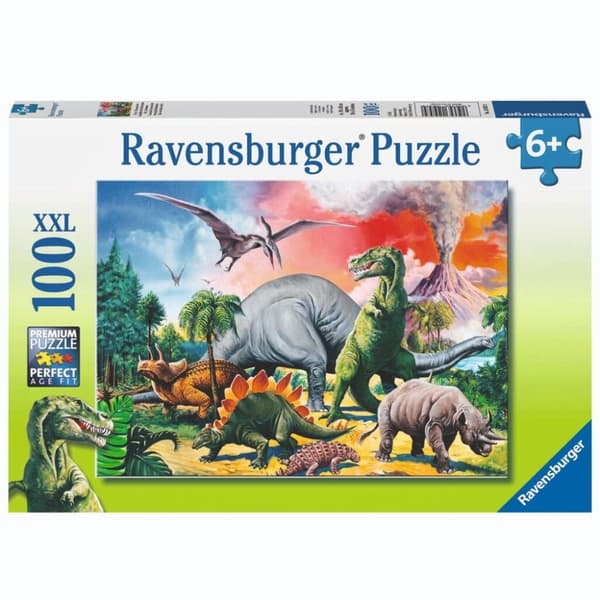 Ravensburger Puzzle Between The Dinos 100 XXL-stykker