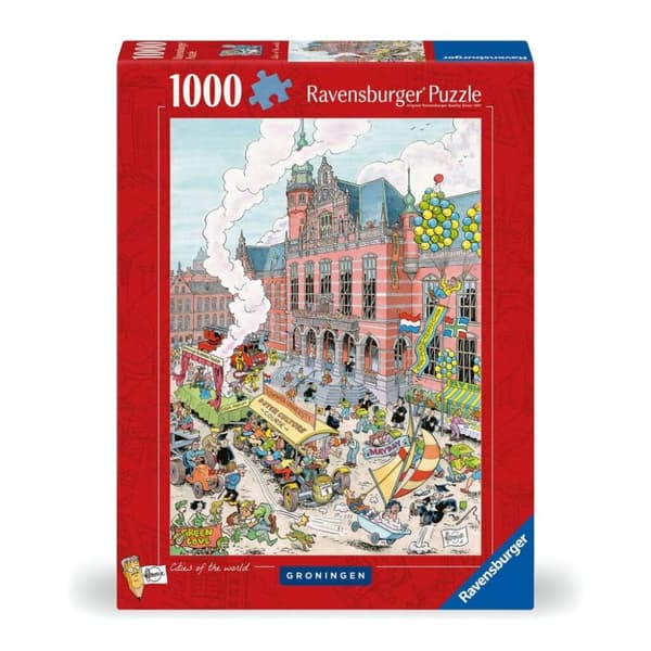 Ravensburger Puslespil Fleroux Groningen 1000 brikker