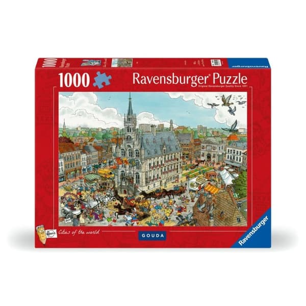 Ravensburger Puslespil Fleroux Gouda 1000 brikker