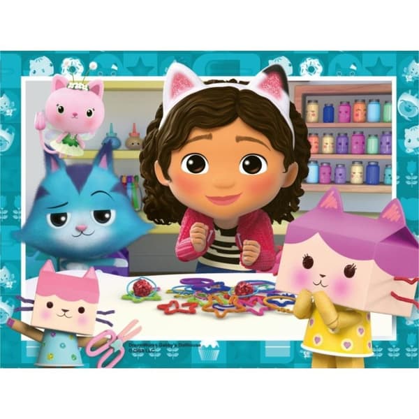 Ravensburger Puzzle Gabbyn nukkekoti 12-16-20-24 kappaletta