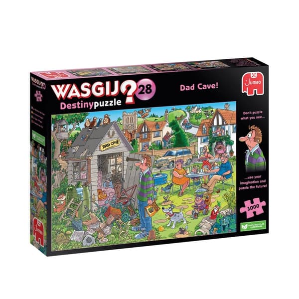 Jumbo-puslespil Wasgij 28 Dad Cave! 1000 stk