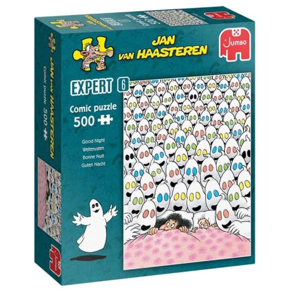 Jumbo Jan Van Haasteren Expert 6 pussel God natt 500 bitar