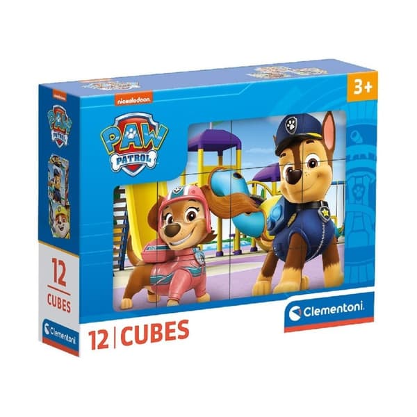 Clementoni Paw Patrol Block Puslespil 12 blokke