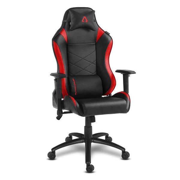 Spelstol Alpha Gamer Atena Svart / Röd