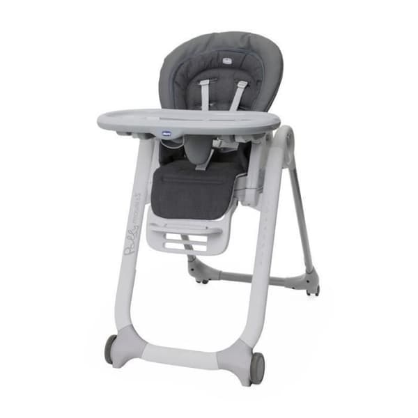 CHICCO - Polly Progres5 barnstol - 4 hjul Gråmix