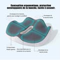 Miniatyrbild 3 av 4: INN Stolsdyna 43x36x7/11 cm ergonomisk design för bekväm sittande kontorsstolsdyna gjord av memory foam
