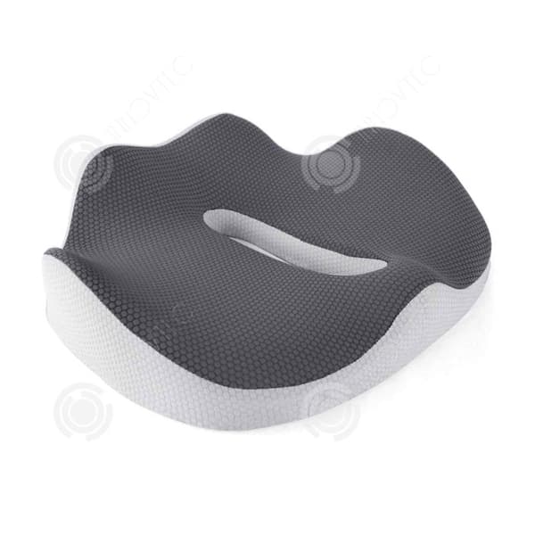INN Stolsdyna 43x36x7/11 cm ergonomisk design för bekväm sittande kontorsstolsdyna gjord av memory foam