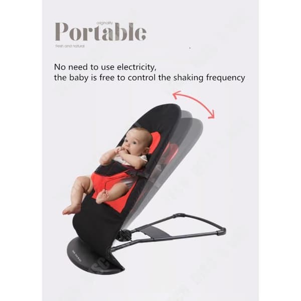 TD® gungstol Ammande barn Baby Comfort Sleep Gungstol Halkfri pall Vinter och sommar multifunktion