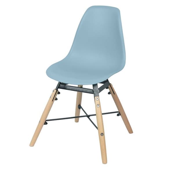 Urban Living - Chaise design skandinavisk barn Judy - Blå