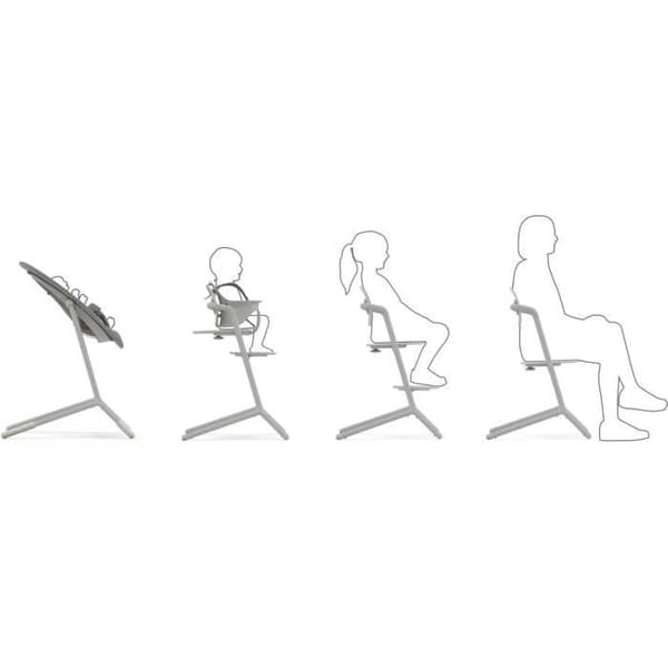 Lemo 2 Skalbar och justerbar barnstol - CYBEX - Mockagrå