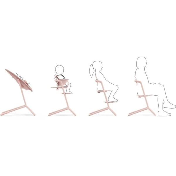 CYBEX - Lemo 2 Skalbar och justerbar barnstol - Pearl Rose