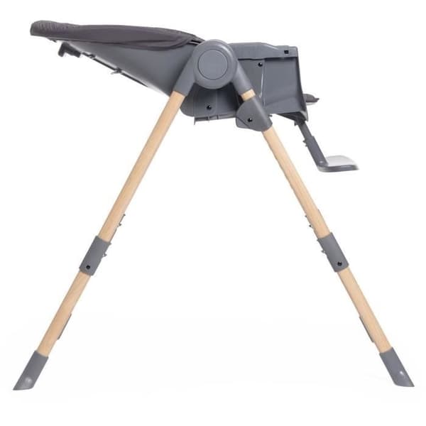 Hög stol - CHICCO - Polly Essential - 0/3 år - Grå Kol