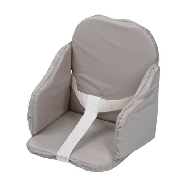 Babystolsdyna - TINEO - Skalbar - PVC - Säkerhetsband - Lätt att tvätta - 27x26x33cm Grå