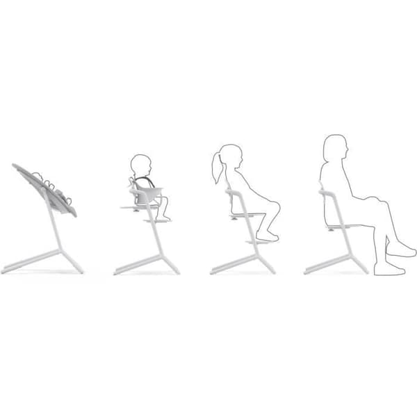 Lemo 2 Skalbar och justerbar barnstol - CYBEX - Helvit