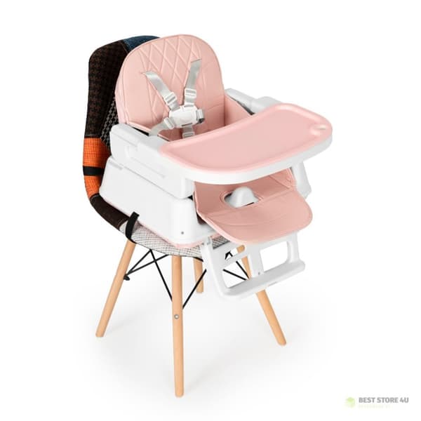 3-i-1 foldbar babymadstol ECOTOYS