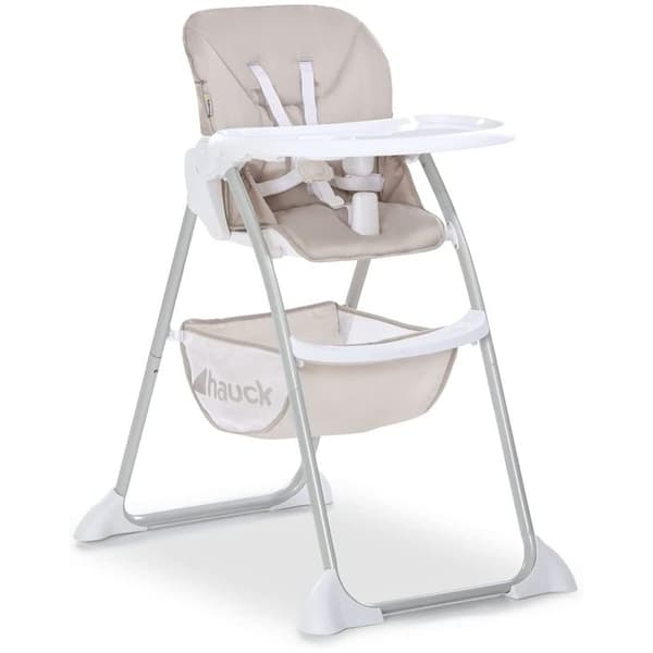 Hauck Sit n Fold Barnstol - Beige - Unisex - Baby - 12 månader - 15 kg - 3 år - Justerbar