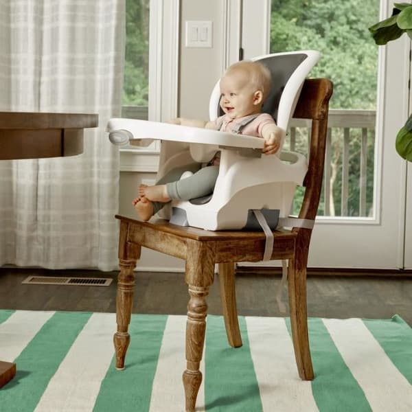 INGENUITY Barnstol Trio 3 i 1 - Konvertibel bältesstol - SmartClean™