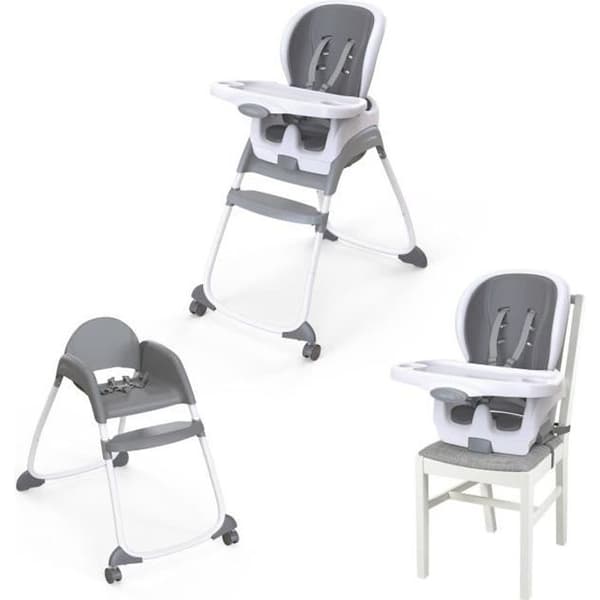 INGENUITY Barnstol Trio 3 i 1 - Konvertibel bältesstol - SmartClean™
