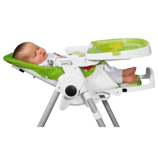 PEG PEREGO Barnstol i flera lägen Prima Pappa Follow Me Fragola - Röd