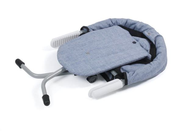 Bordsbältesstol - Chic 4 babybordssits - 351 55 - Relax Bordssits i ljusblå/blå denim