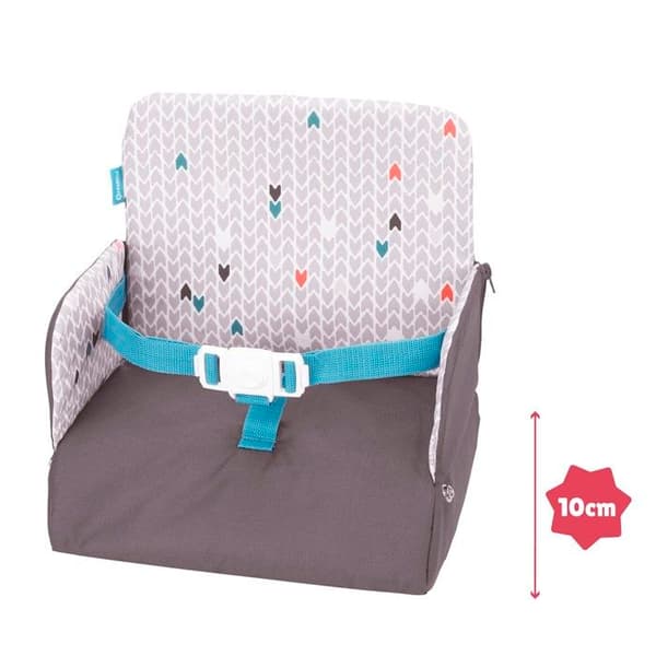 Nomadic Child Booster Chair - BADABULLE - Yummy Travel - Universal - Ultra Compact - Stor förvaring