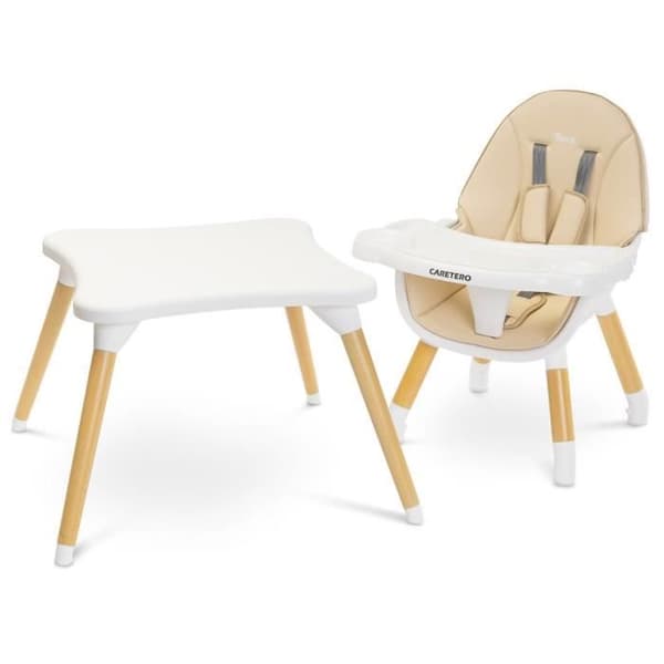 TUVA Cabriolet barnstol i bord och stol Beige