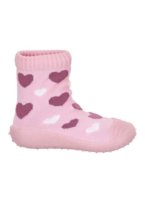 Barnstol - barnpall Sterntaler - 8362201 - Äventyr-strumpor hjärtan strumpor, Rosa, Normal Baby Flicka