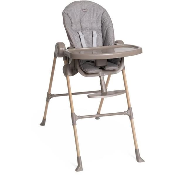 Höga Stolen - CHICCO - Polly Essential - 0/3 år - Grå Ask
