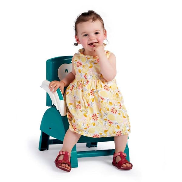 THERMOBABY Booster stol - Smaragdgrön