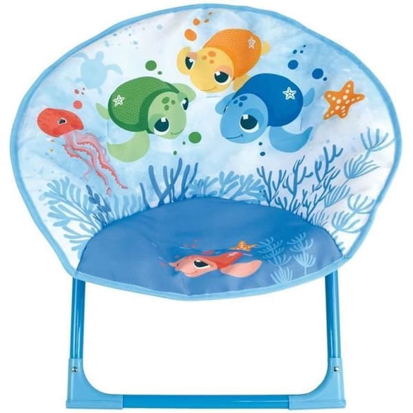 Roligt hus ma petite ryggsköld hopfällbar månsäte vattensköldpaddor för barn h.47 x b.54 x d.42 cm