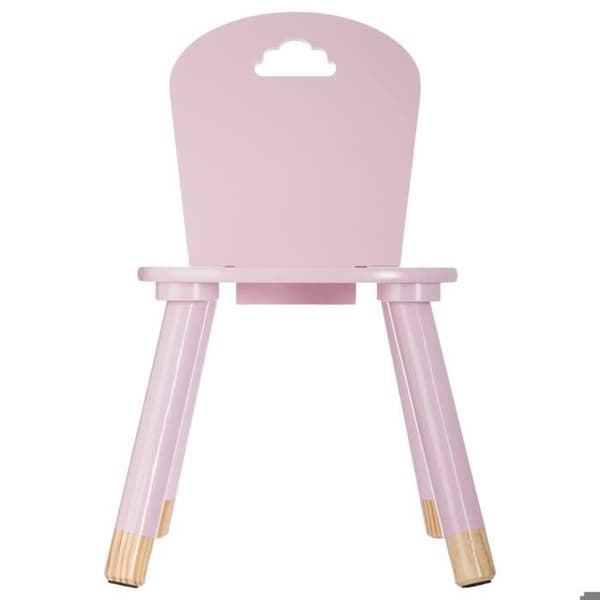 DOUCEUR barnstol - Rosa - L 32 x D 31,5 x H 50 cm