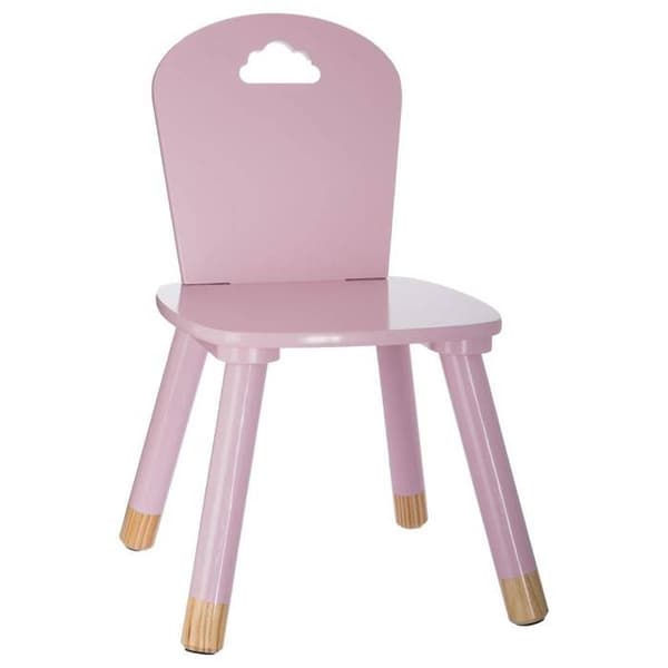 DOUCEUR barnstol - Rosa - L 32 x D 31,5 x H 50 cm