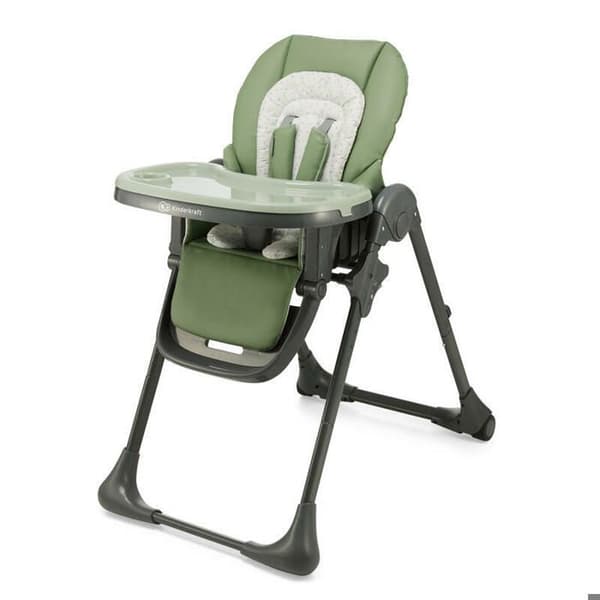 KINDERKRAFT - Hög stol Tummie - Grön