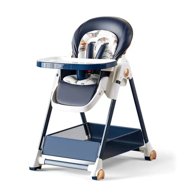Babystol, Justerbare Positioner, Nem at Rengøre,820-BLÅ